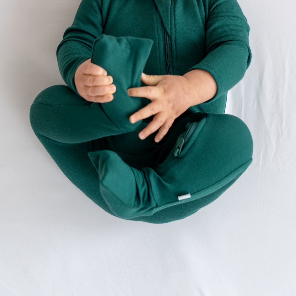 Image of Baby Bamboo Pajamas w/ DreamCuffs®